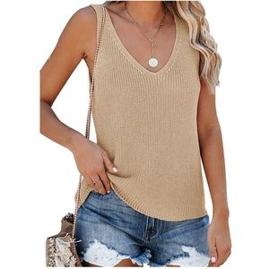 Knit Camisole Tank Top NWOT